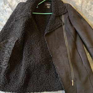 DKNY Black Teddy Jacket